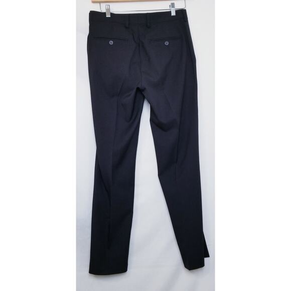 HAGGAR Premium Comfort Men's Black Dress Pants  Size 30W X 30L - Picture 5 of 11